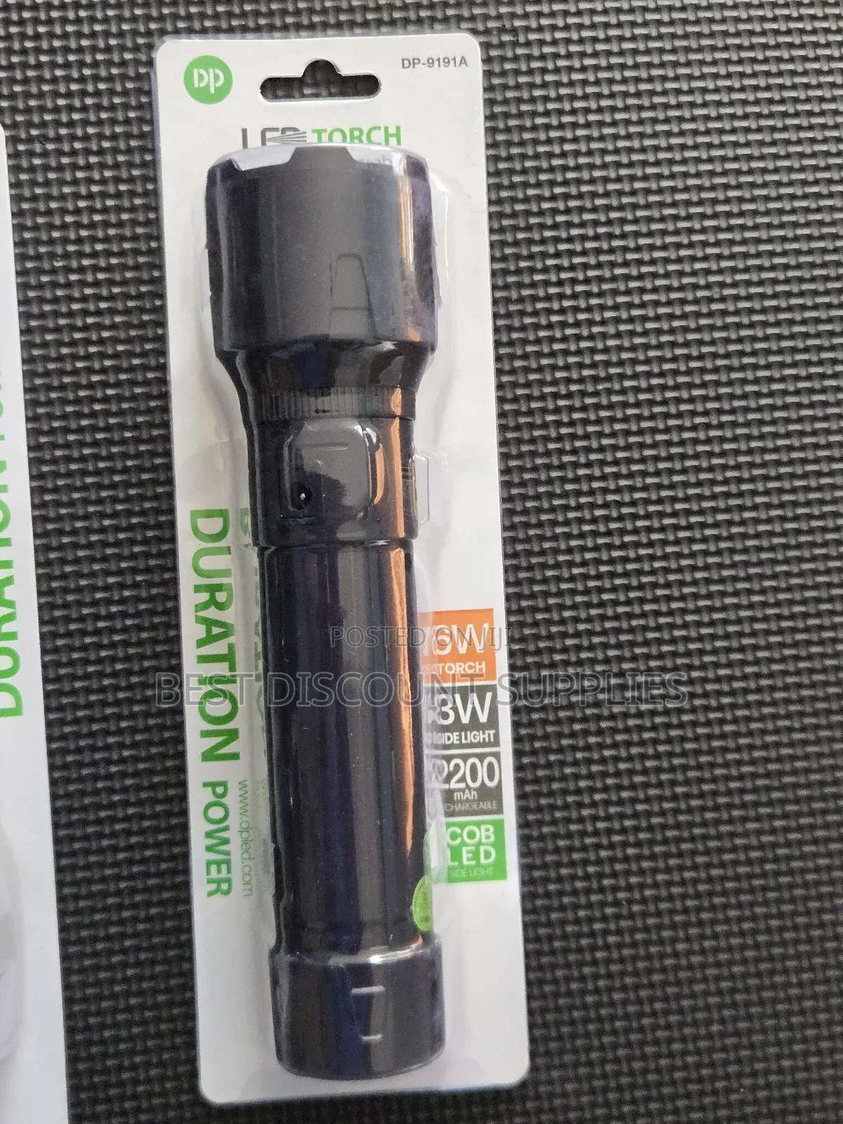 Original Rechargeable Dp Professional Led Flashlight