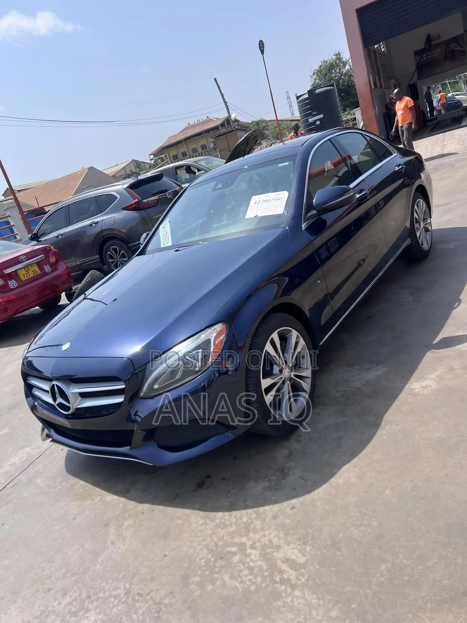 Mercedes-Benz C300 Luxury 4matic Sedan AWD (2.0L 4cyl 7A) 2017 Blue
