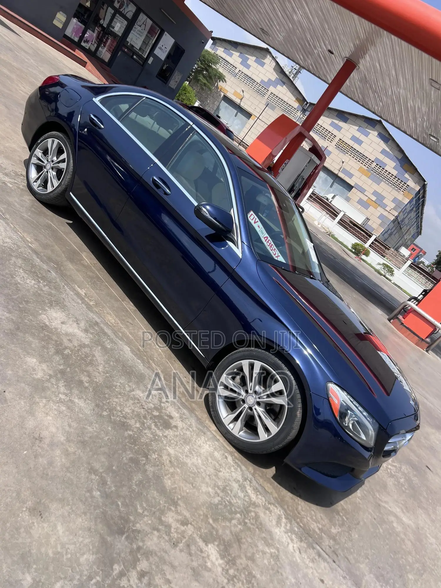 Mercedes-Benz C300 Luxury 4matic Sedan AWD (2.0L 4cyl 7A) 2017 Blue