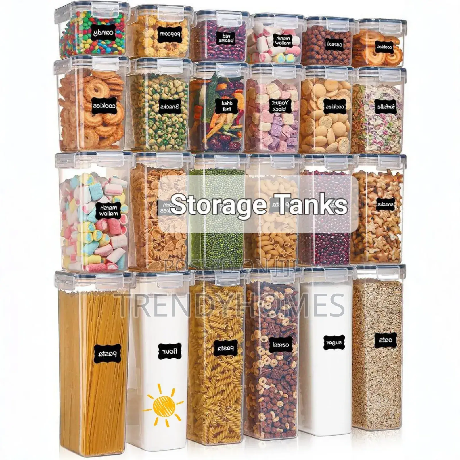 24pcs Storage Tanks