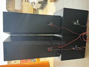 Set of Professional Audio Speakers RCF and Ev