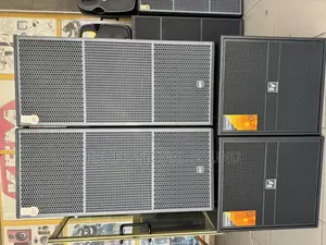 Set of Professional Audio Speakers RCF and Ev