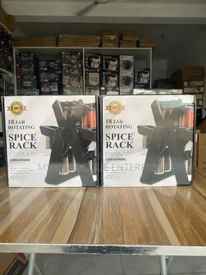 18pcs Rotation Spice Rack