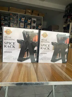 360 Rotating Spice Rack 18pcs
