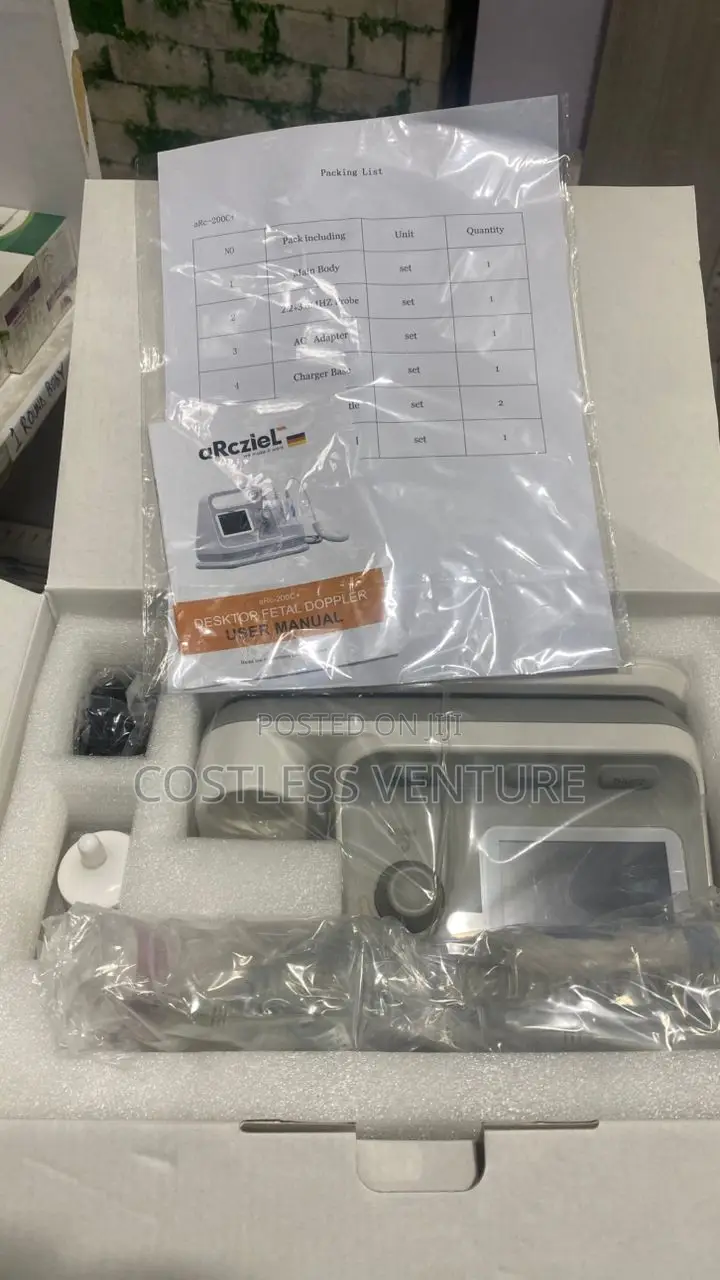 Arcziel Desktop Fetal Doppler(With Two Probes)