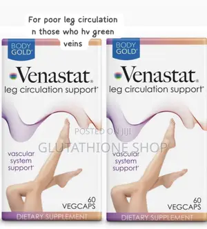 Venastat Capsules For Natural Leg Vein Health - 60 Capsules