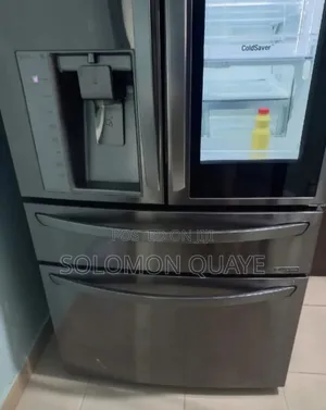 LG French-Door Refrigerator With Instaview for Sale