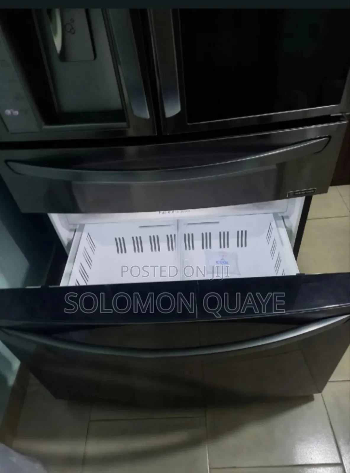 LG French-Door Refrigerator With Instaview for Sale