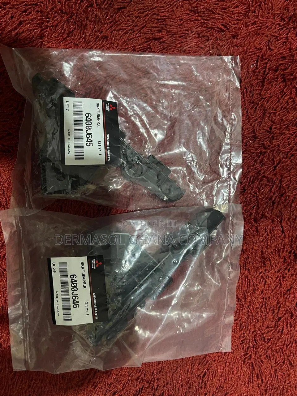 Front Bumper Bracket Left Right Set2pcs Oem Mirage 2021-24 Mirage G4