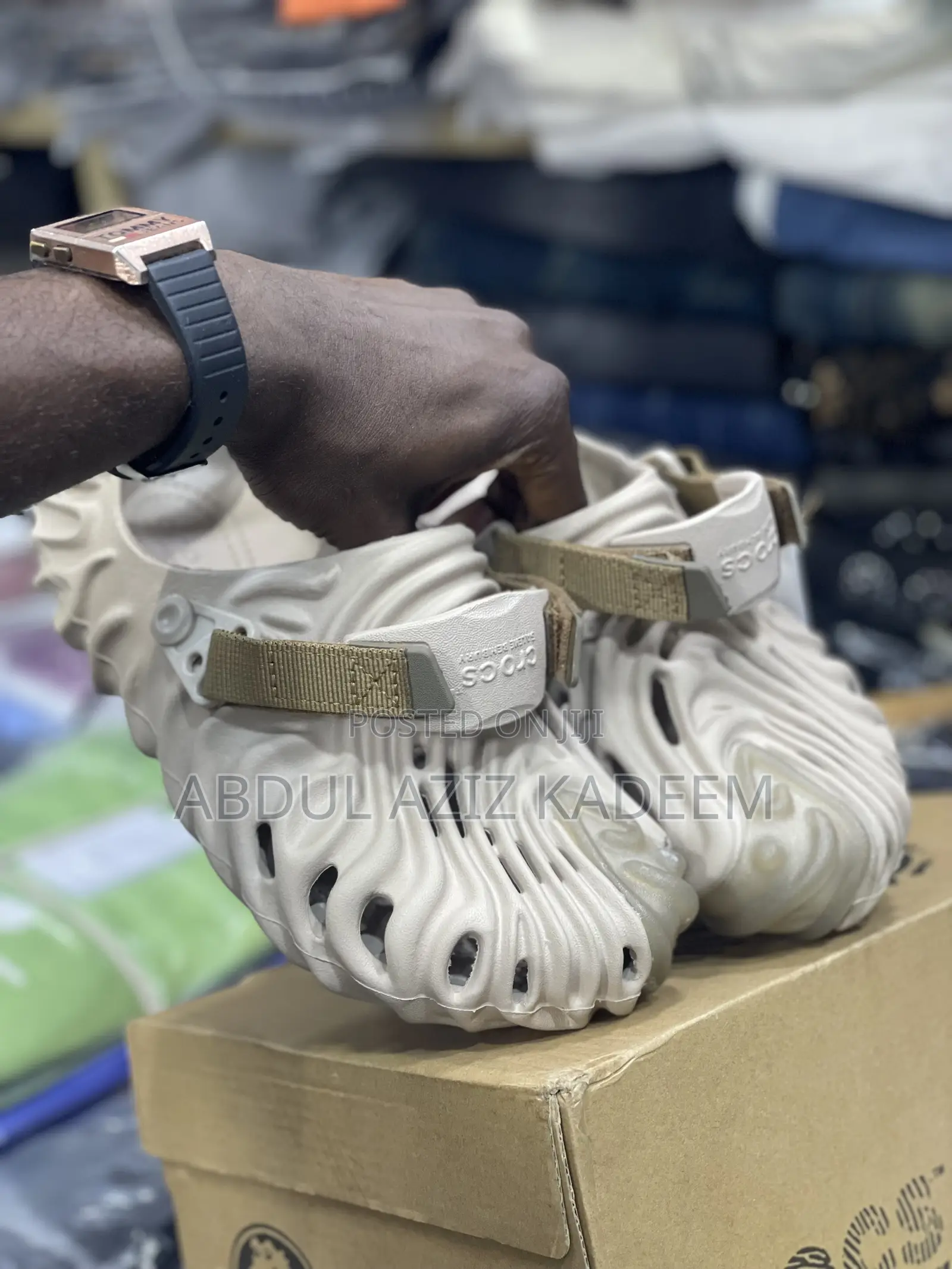 Pollex Crocs by Salehe Bembury