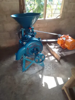 Corn Mill Machine With Electric Motor