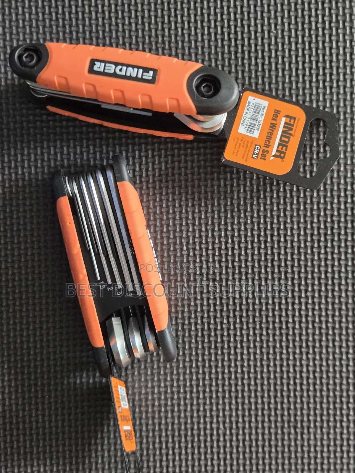 Finder Hex Wrench Set Cr-V