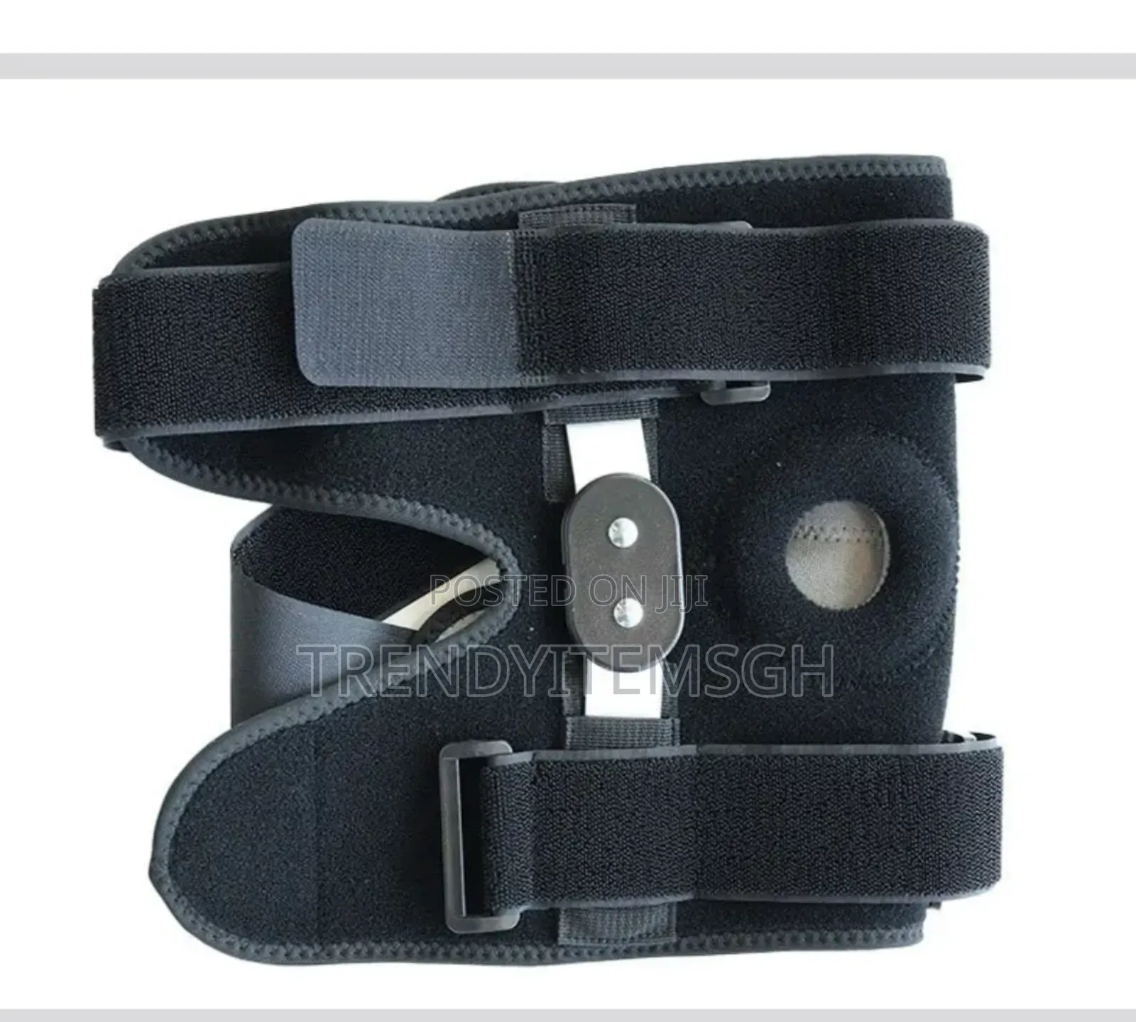 Adjustable Black Knee Support Articulated Knee Pad