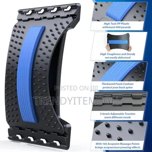 Back Waist Stretcher Massager Board Device