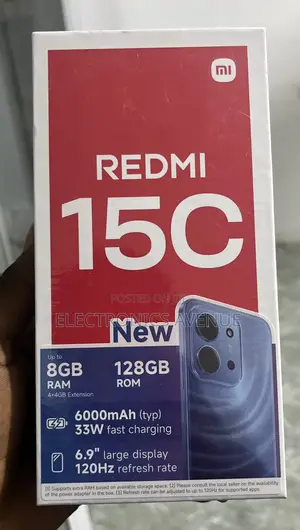 New Xiaomi Redmi 15C 4G 128 GB