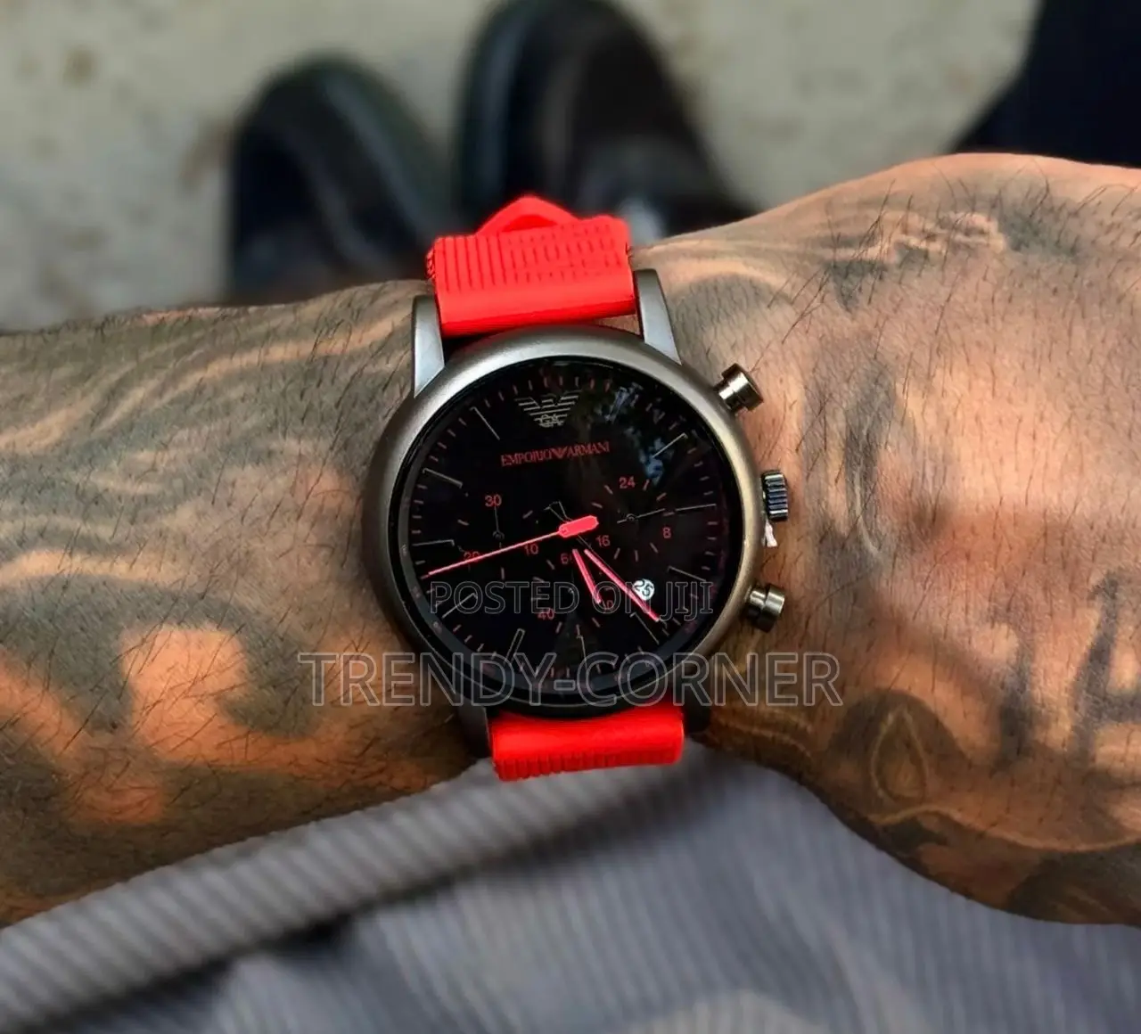 Emporio Armani Men's Sports Chronograph Watch