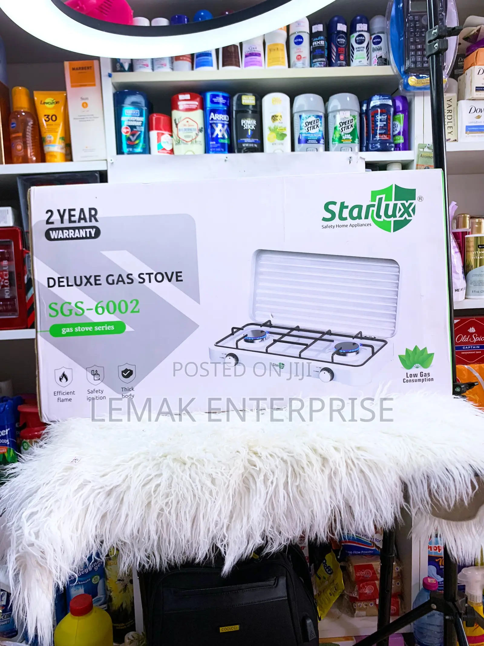 Starlux Deluxe Gas Stove SGD-6002