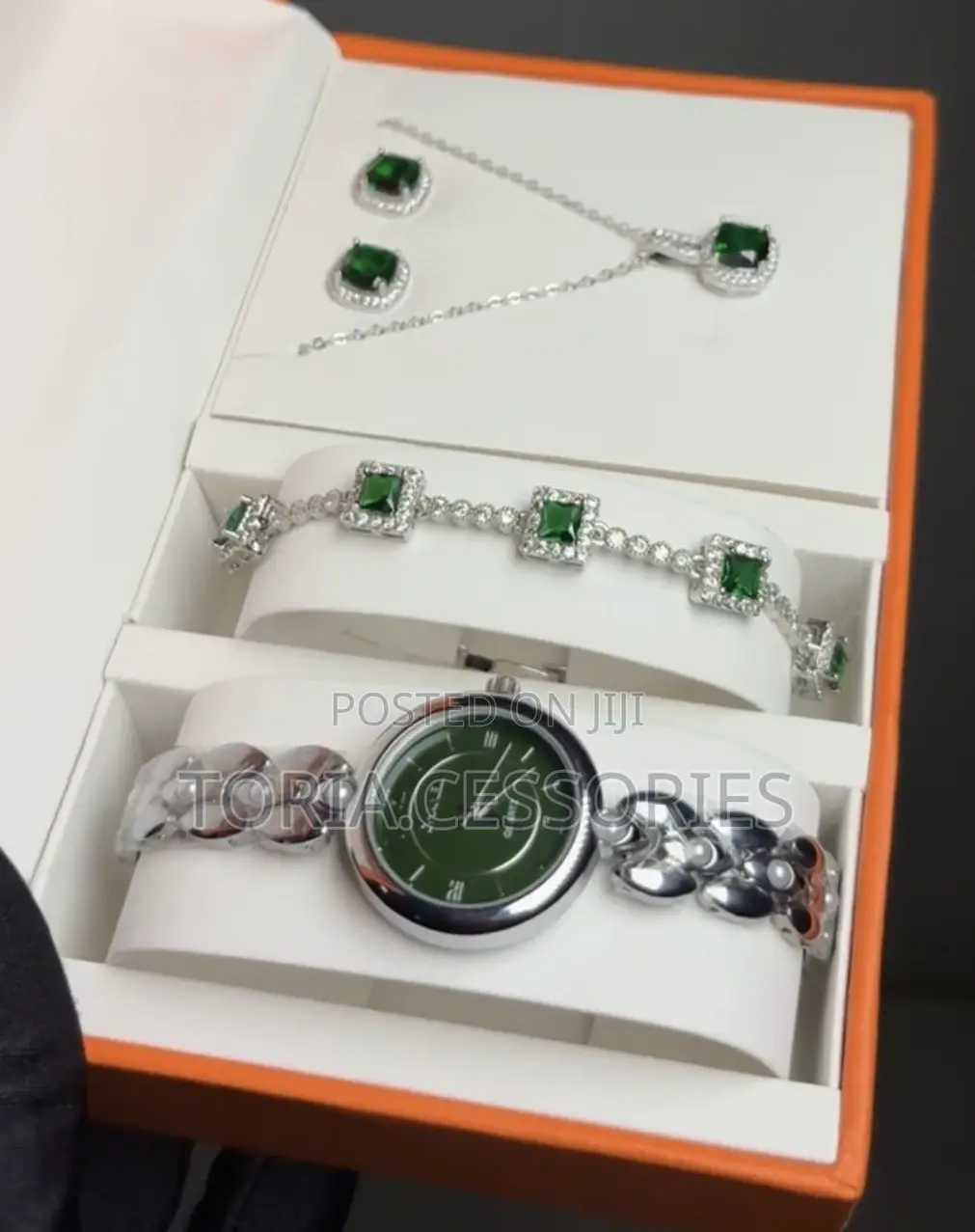 Watch Jewelry Set