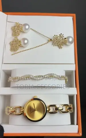 Watch Jewelry Set