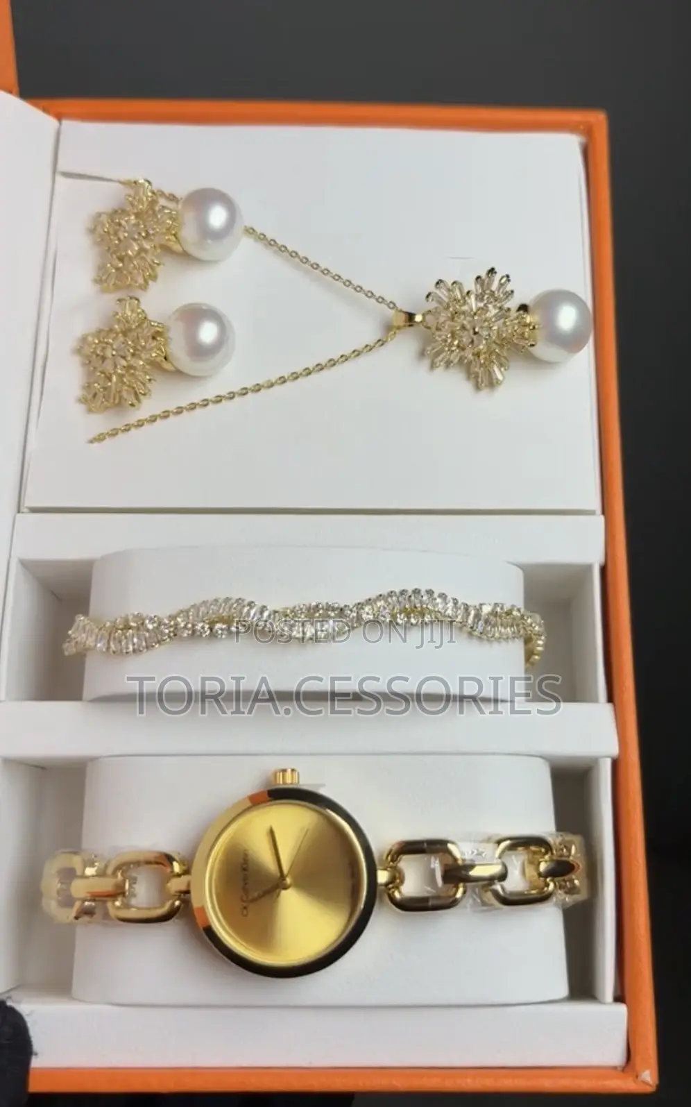 Watch Jewelry Set