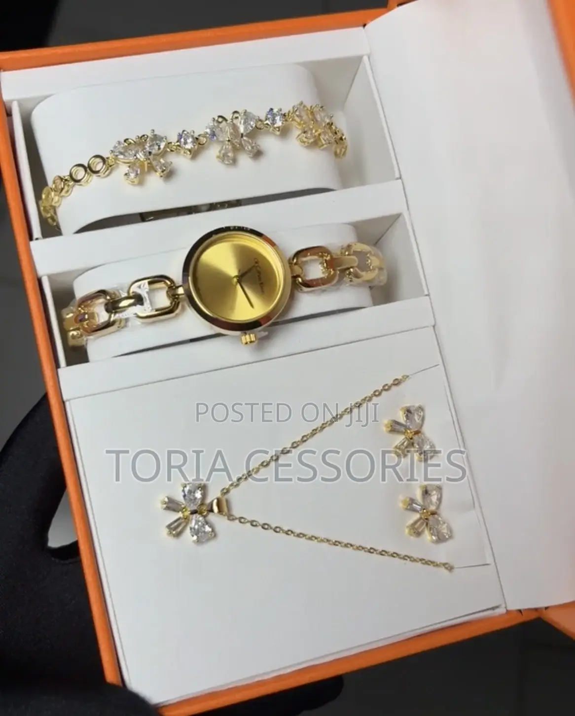 Watch Jewelry Set