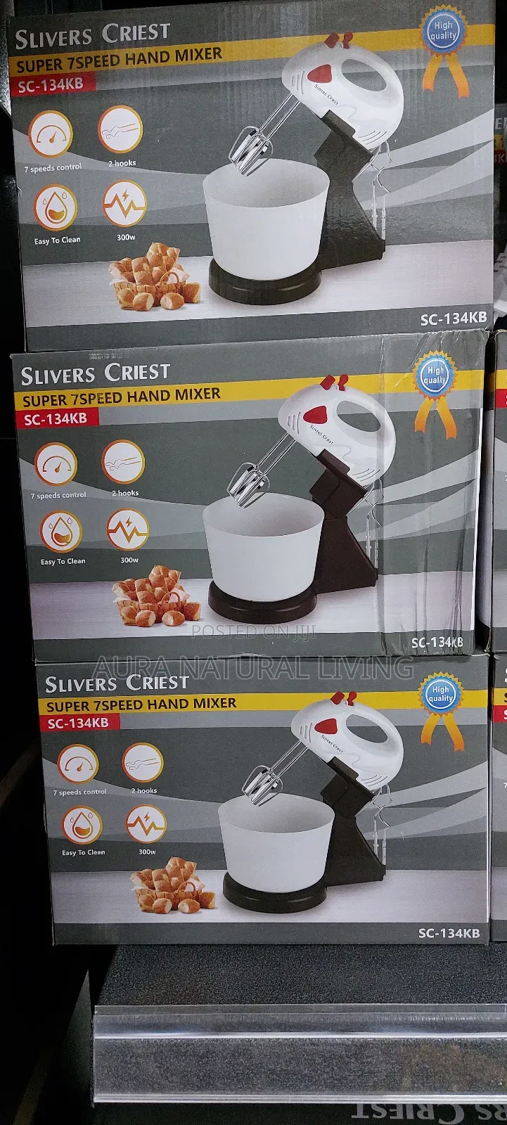 Silvers Crest Hand Mixer With Bowl