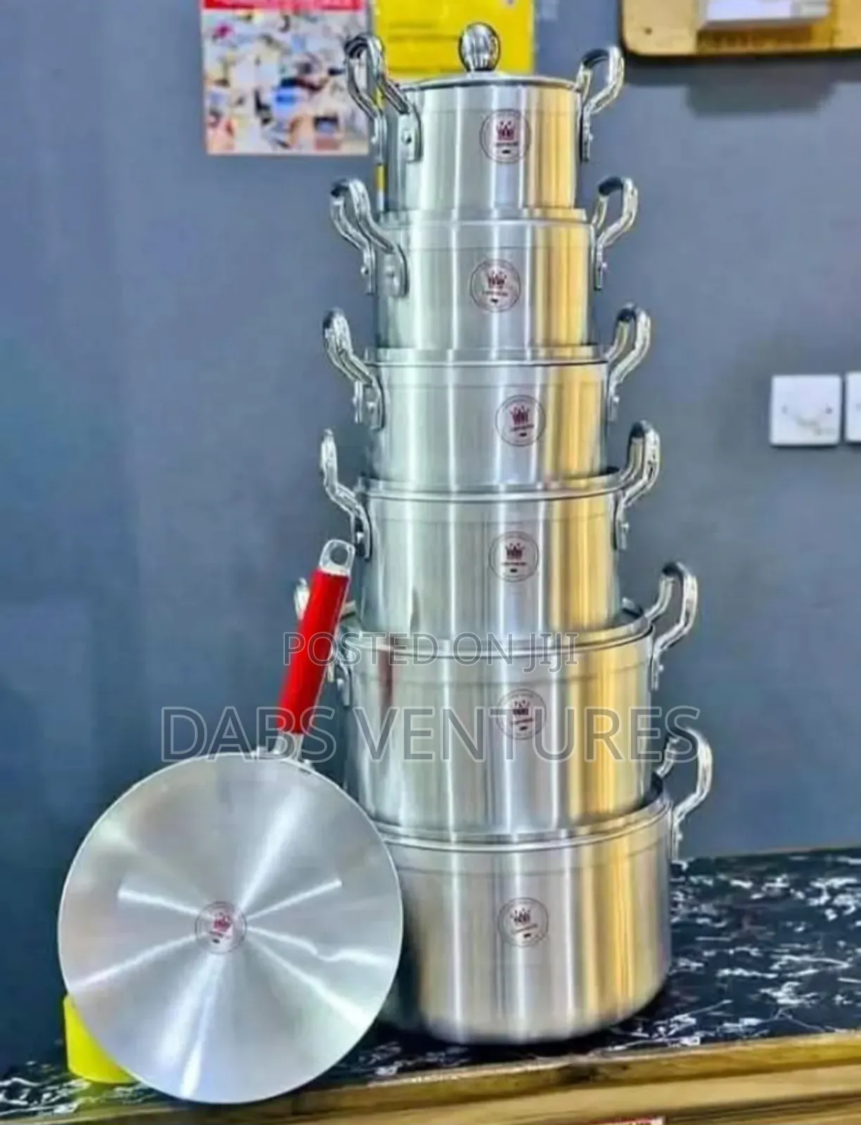 Aluminium Source Pan.7set. Extreme Q