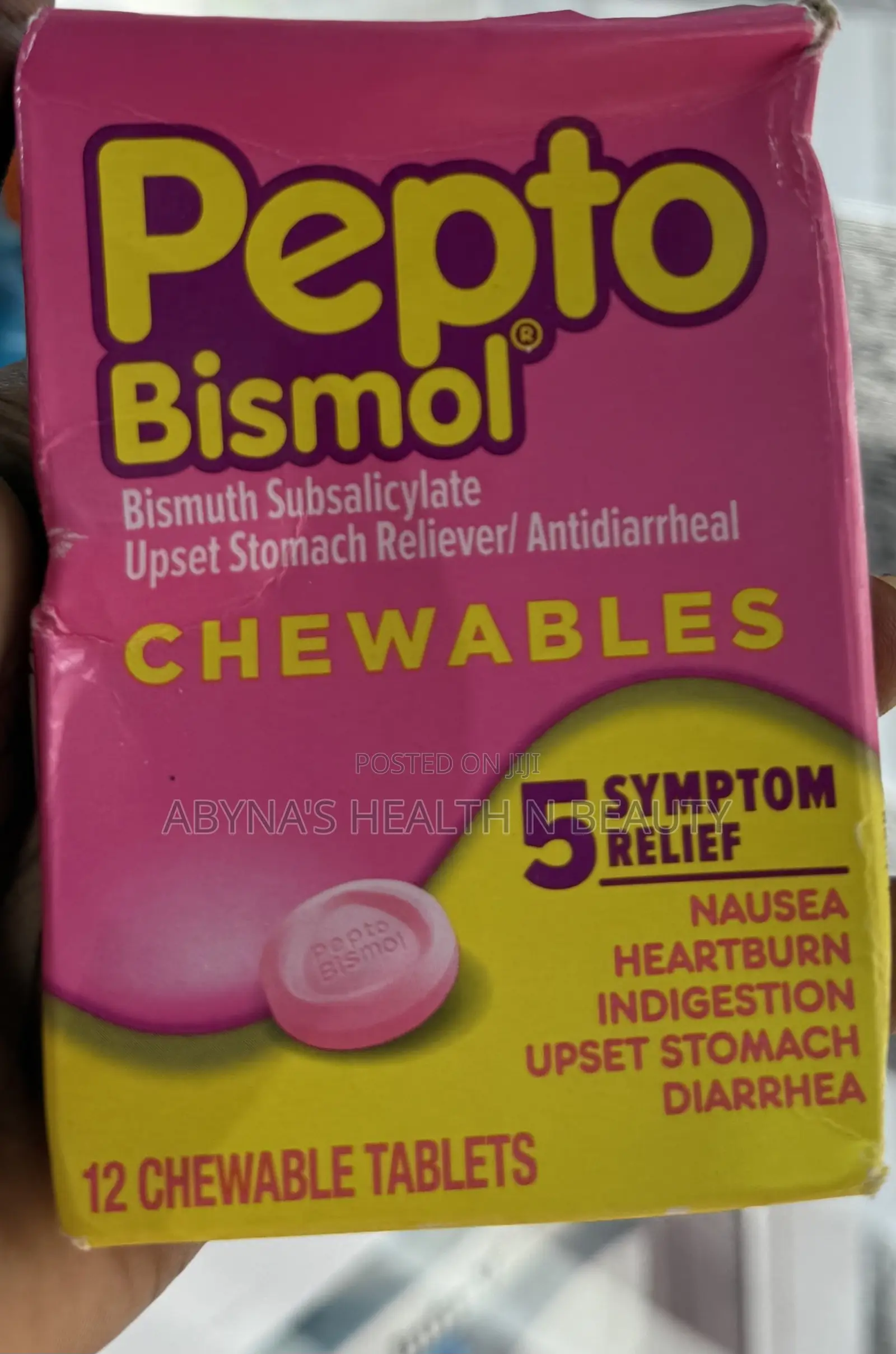Pepto Bismol Chewable Liquicaps