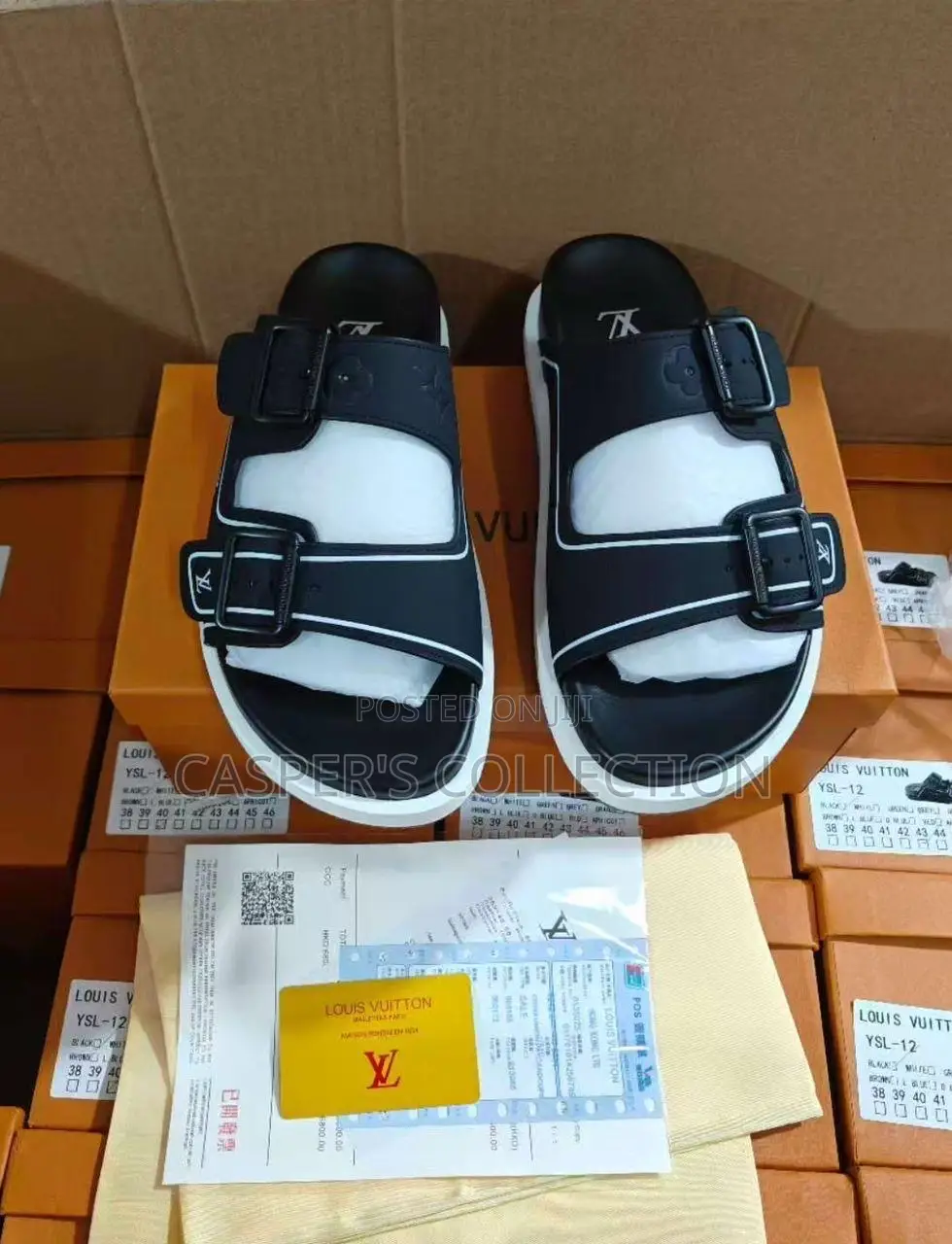 Quality Louis Vuitton Slides in Box