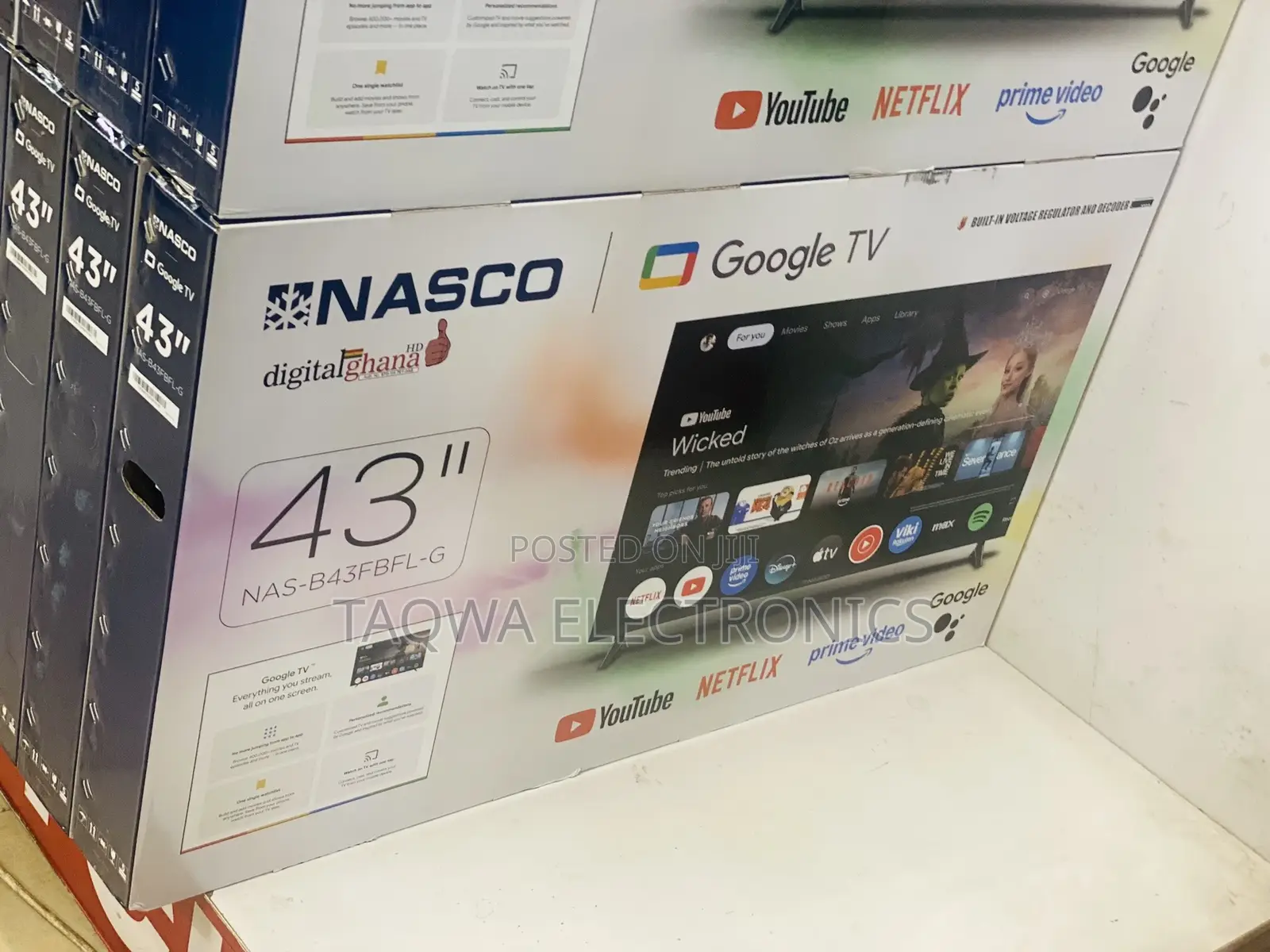 Amazing-nasco 43 Smart Google Tv