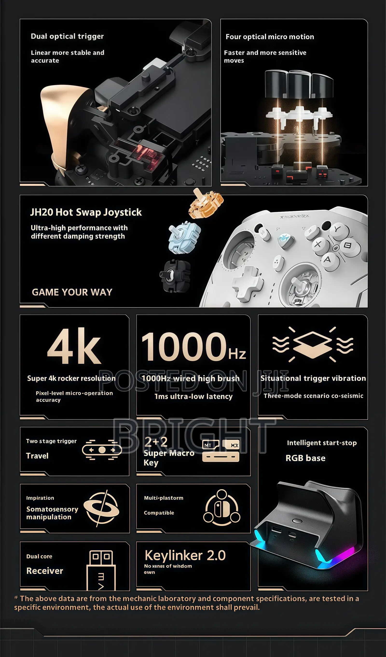 Mechenike G5pro Premium Wireless Controller