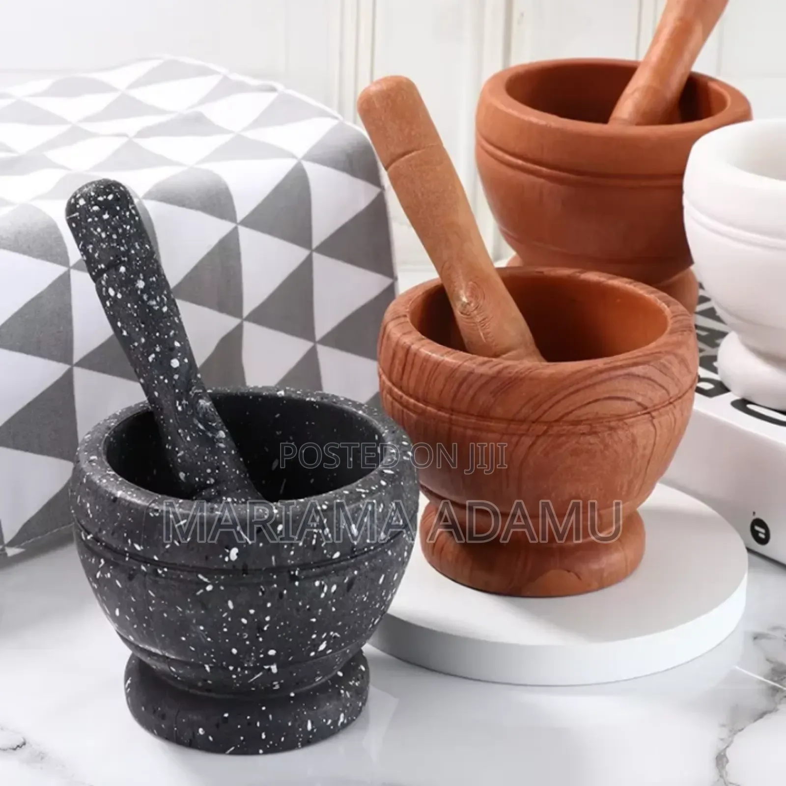 Mini Mortar Pestle Set