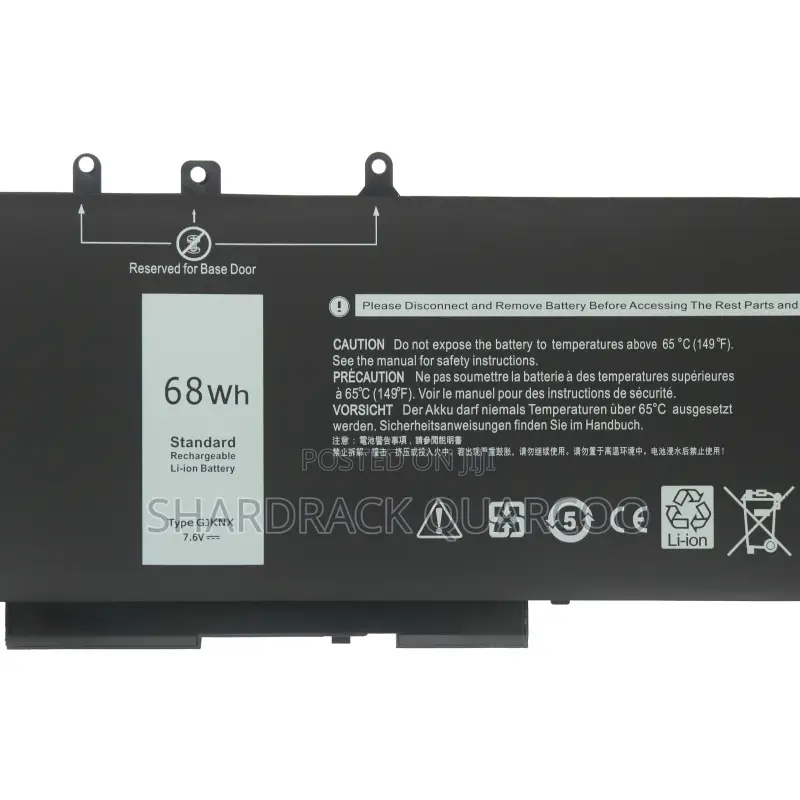 GJKNX Laptop Battery for Dell Latitude E5480 5580 5490 5590