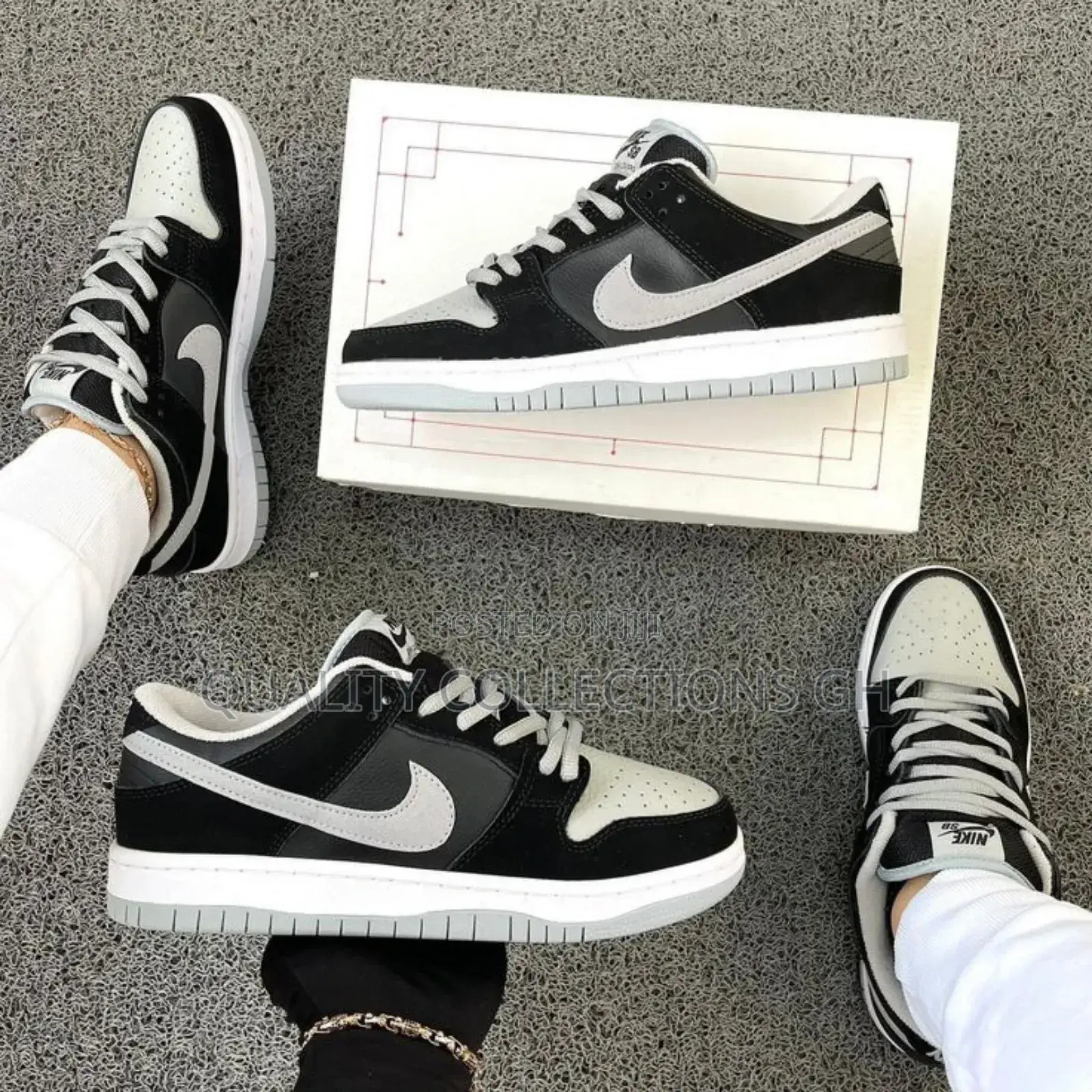 Nike Sb Black and Ash