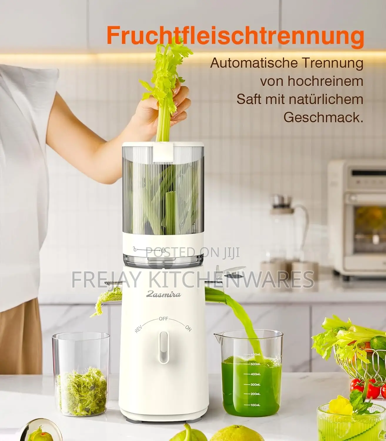 Zasmira Cold Press Slow Juicer