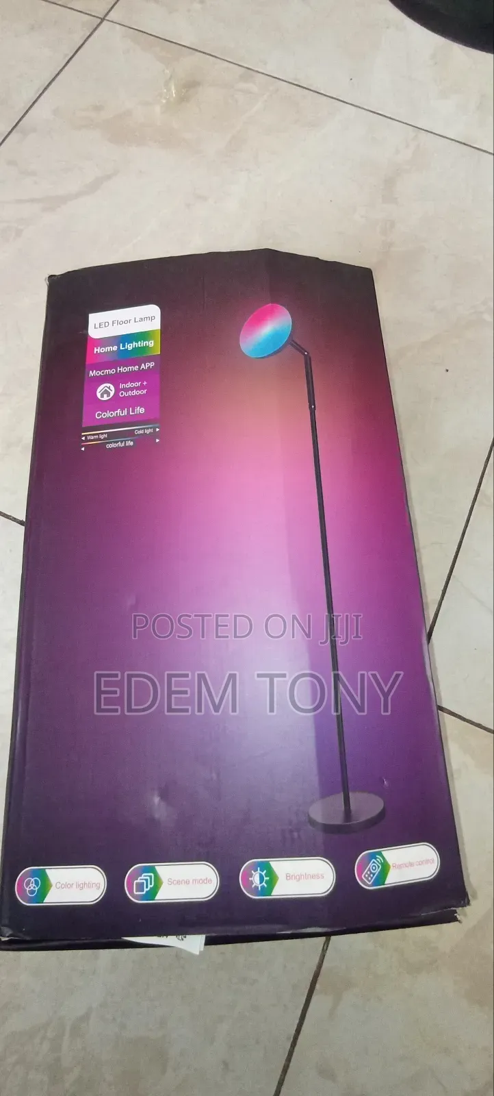Disco Led Floor Lamp