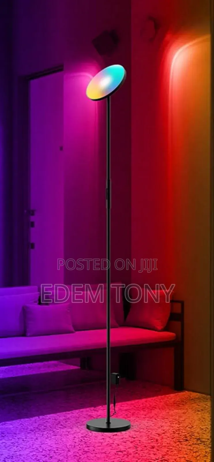 Disco Led Floor Lamp