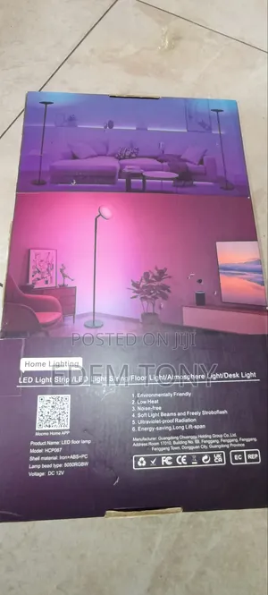 Disco Led Floor Lamp