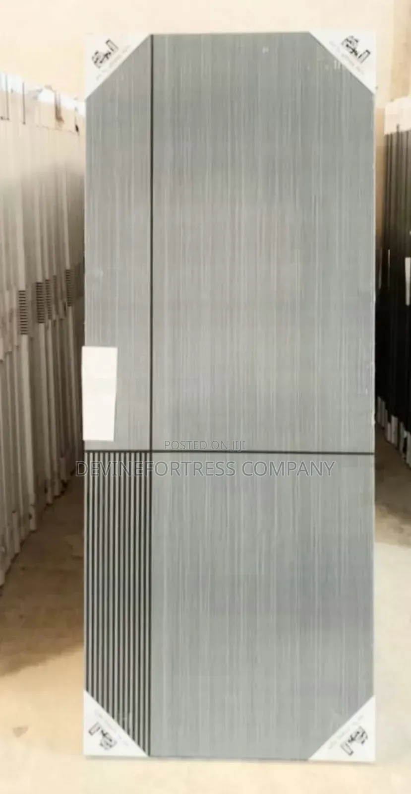 Elegant Steel Compated Bedroom Door Single