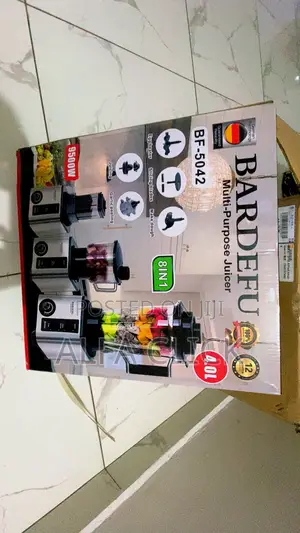 Original Bardefu 8-in-1(4l) Blender 9500w- Copper Motor