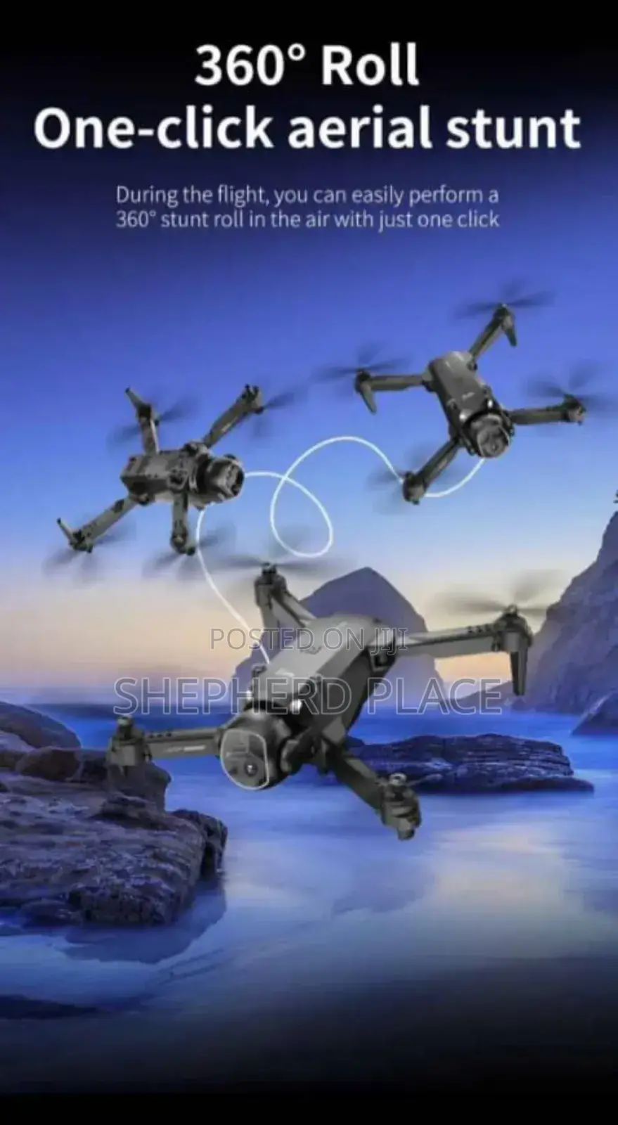 E4 Dual Camera Photo And Video Drone Hd