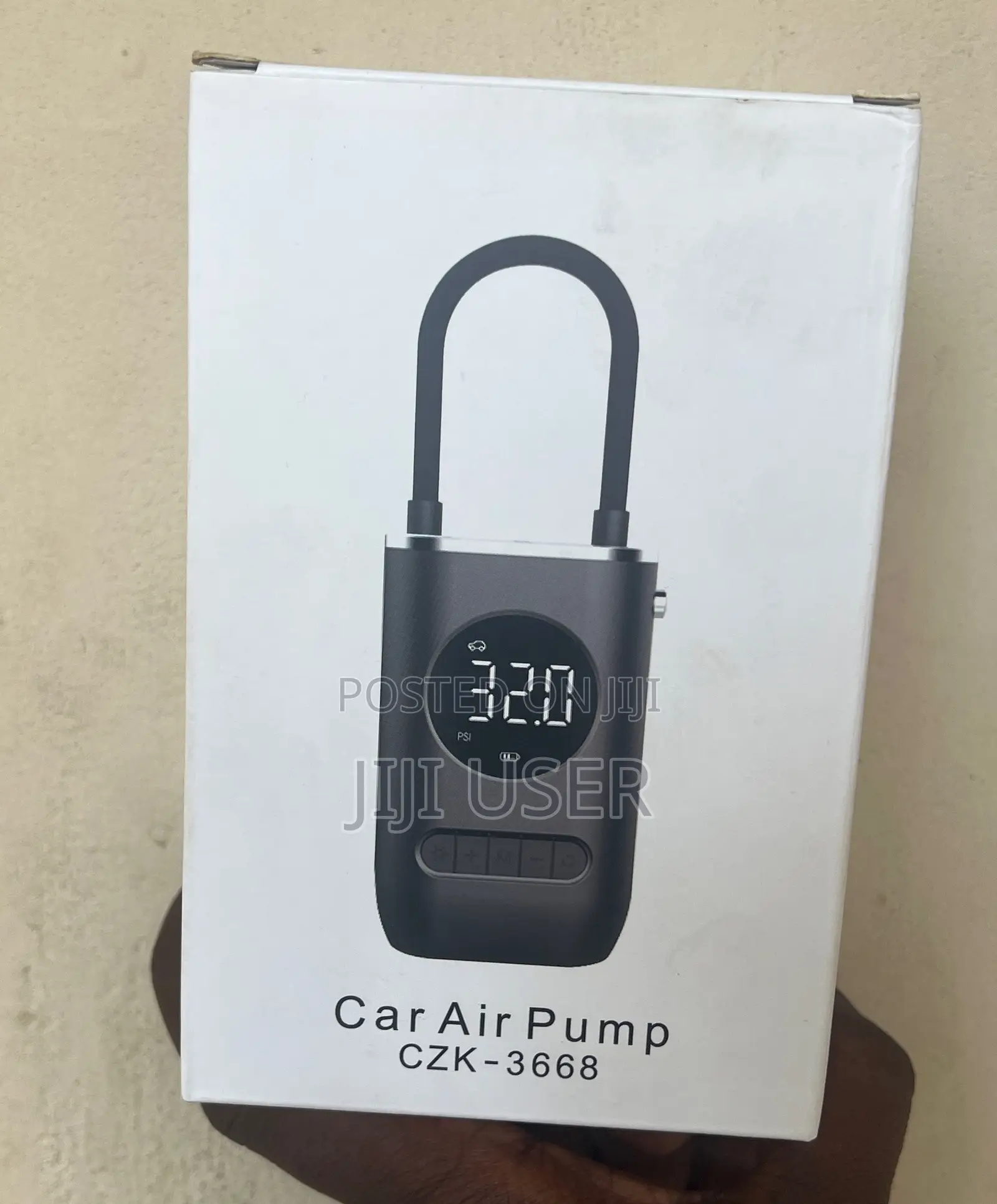 Portable Tyre Inflator for Cars and Motorbikes