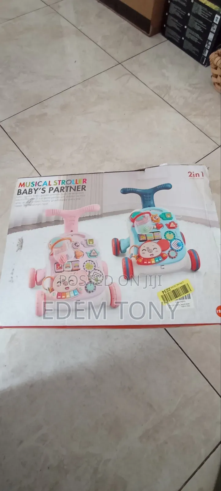 5 In1 Baby Musical Stroller Play Table