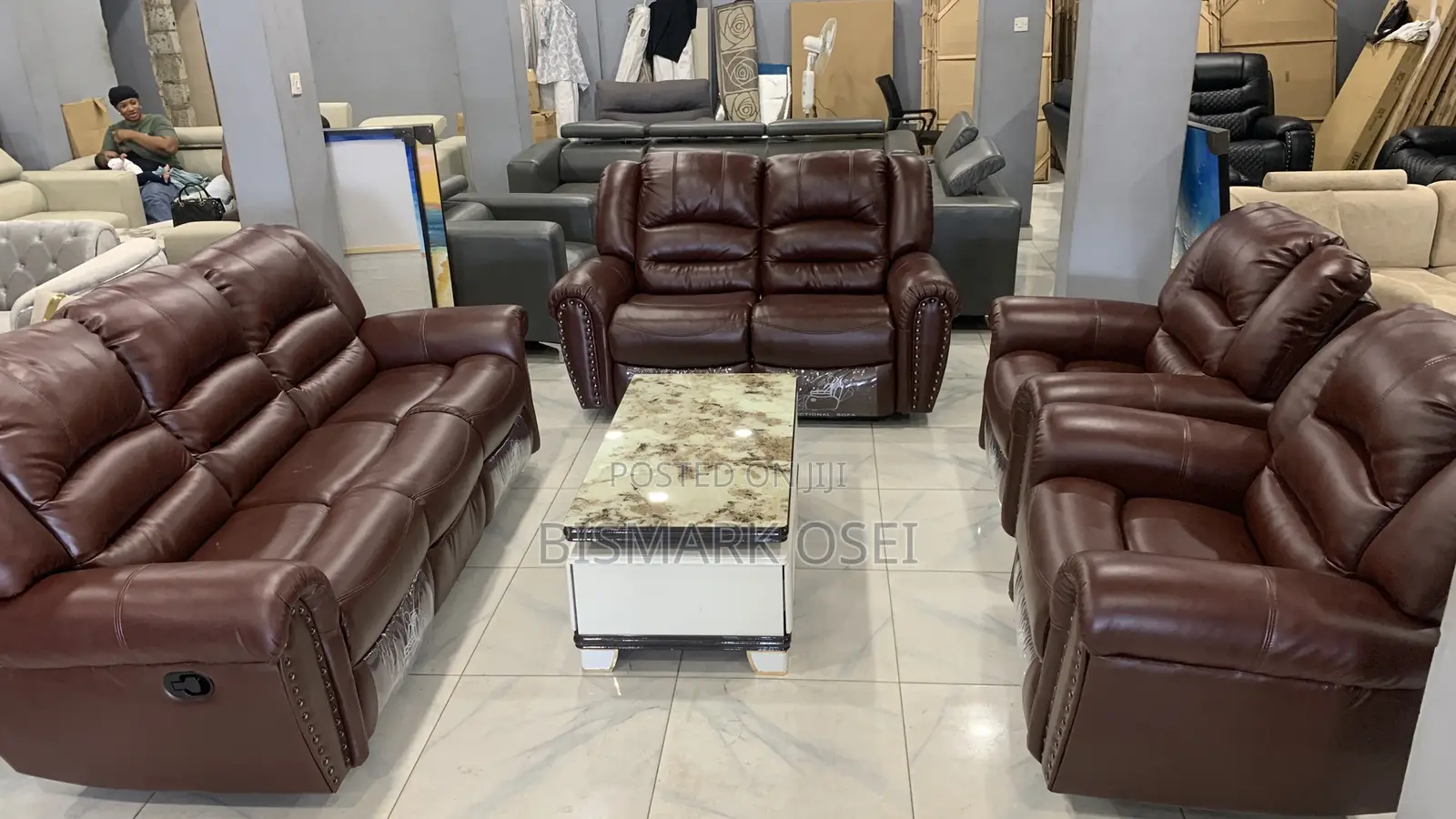 Automatic Recliner Sofa Set