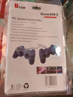 Pc Twin Shock Joypad. Free Games Inside !