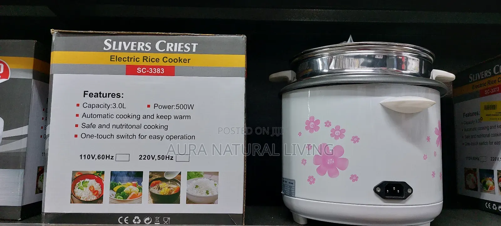 Electric Rice Cooker 3l