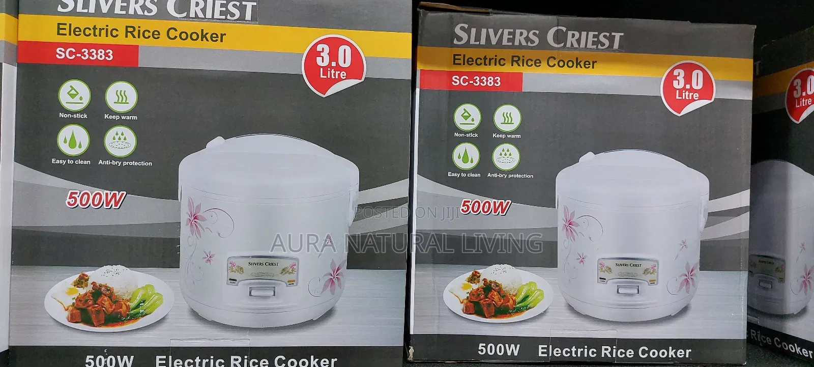 Electric Rice Cooker 3l