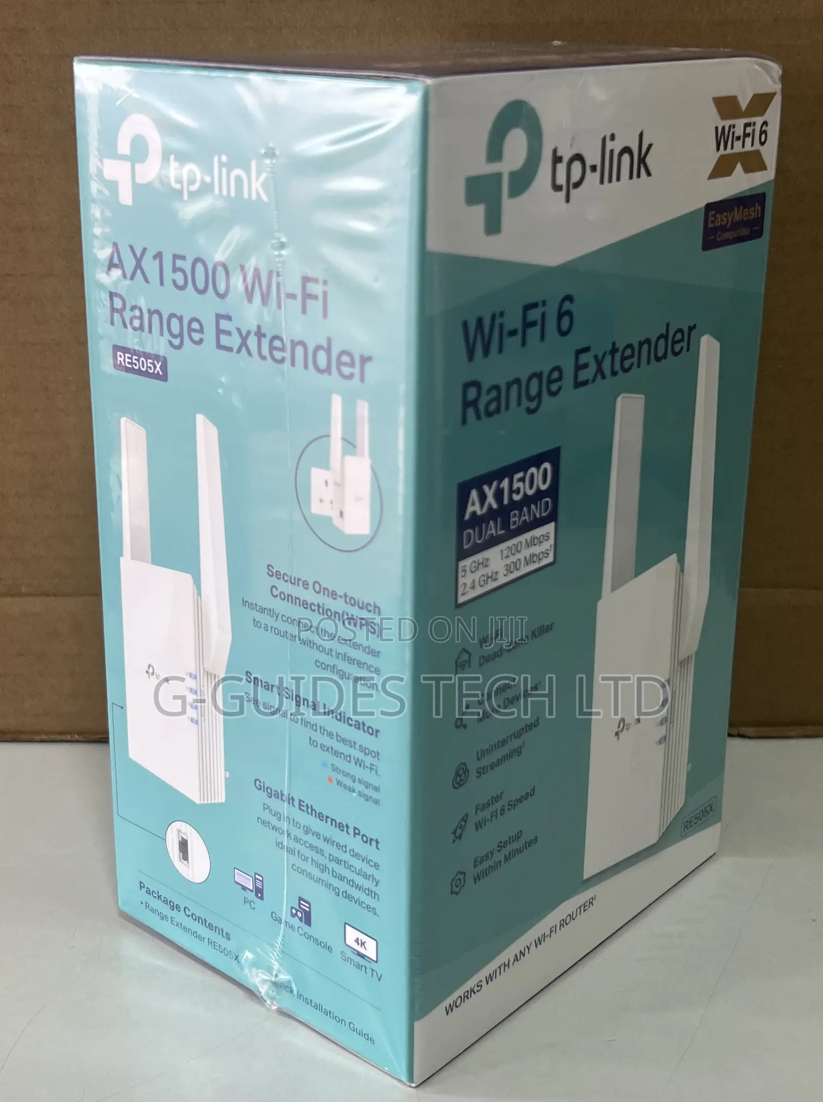 Tp-Link Re505x Ax1500 Wi-Fi 6 Range Extender