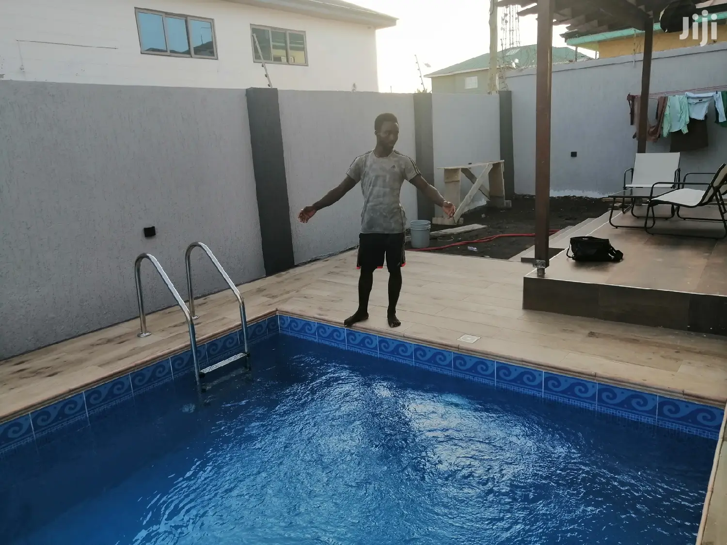 Swimming Pool Fountain