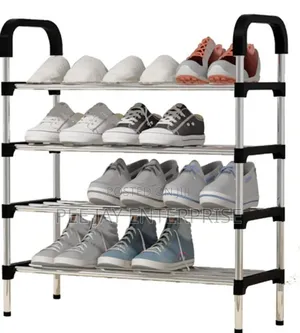5-Tier Metal Shoe Rack.